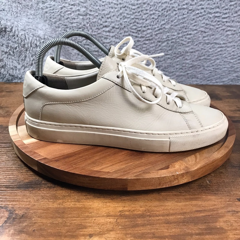 KOIO Capri Sneakers Womens EU 39/US‎ 9 Beige Italian Leather Low Top